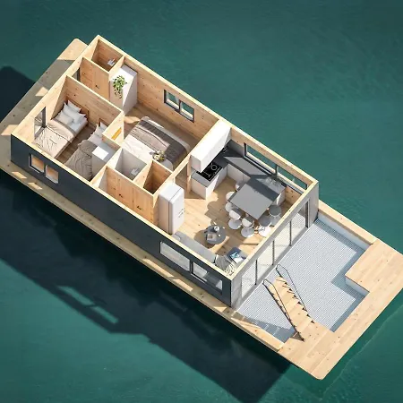 بوتيل Bateau Panoramique Sans Permis Du Der - Eclaron