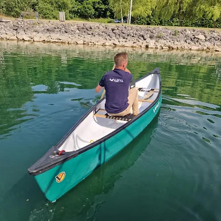 Bateau Panoramique Sans Permis Du Der - Eclaron بوتيل Sainte-Liviere